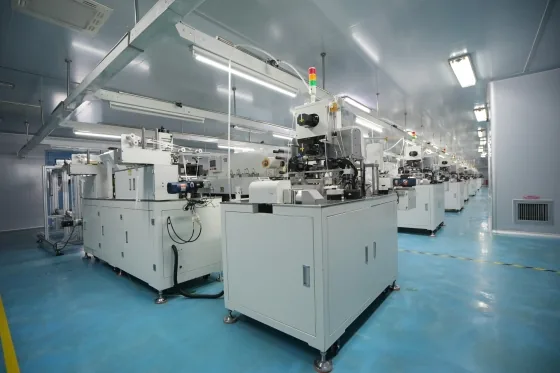 Clean workshop production line for medical products